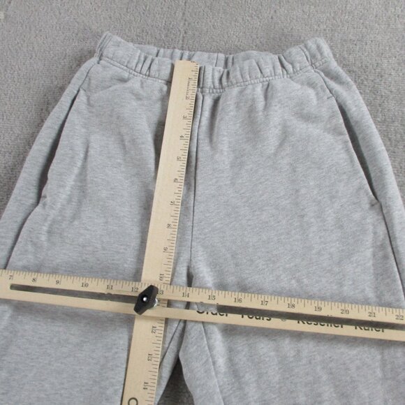 Aritzia Community Sweatpants Womens 2XS Heather Gray High Rise Fleece Jogger - Picture 9 of 16